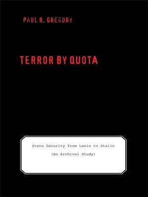 cover image of Terror by Quota